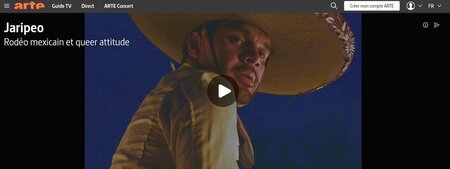 Jaripeo Rodéo mexicain et queer attitude (sur ArteTv)