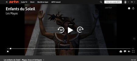 Enfants du Soleil : Les Mayas (sur ArteTv)