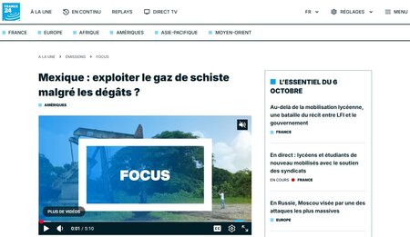 Mexique : exploiter le gaz de schiste malgré les dégâts (…)