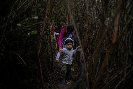 "Sur le chemin des migrants vers l'Amérique"