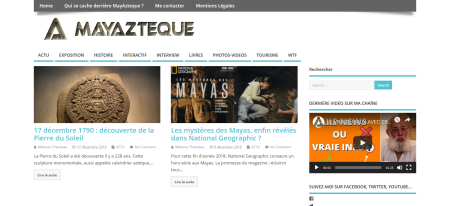MayAzteque - Maya, Aztèque Olmèque... Le site des (...)